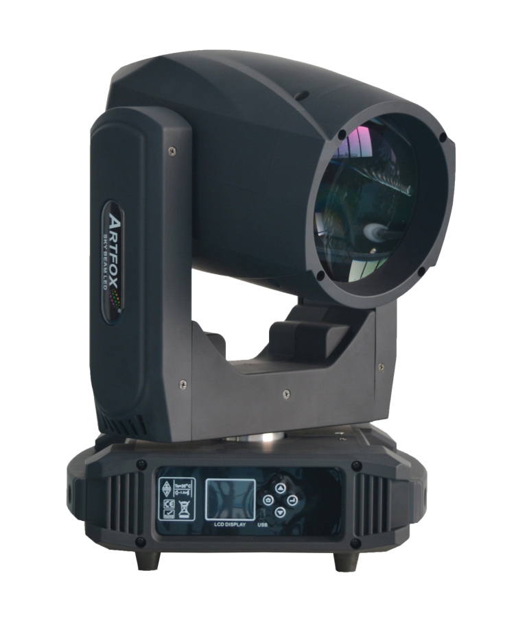 Moving Head Light:LED 90W, Super bright beam, 2 prisms, rainbow effects
